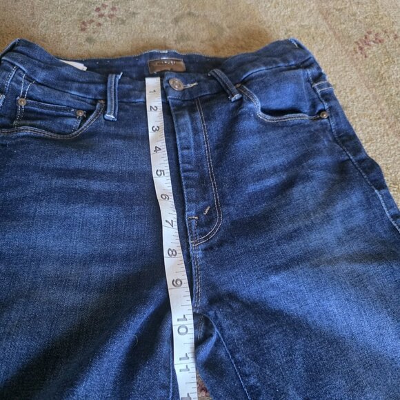 Mother Skinny Jeans High waisted Looker Ankle Size 24 - Picture 12 of 14